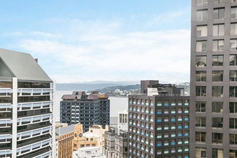 Photo of property in Orange Apartments/victoria Centr, 905/169 The Terrace, Wellington Central, Wellington, 6011