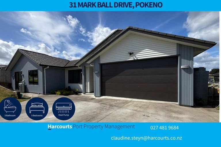Photo of property in 31 Mark Ball Drive, Pokeno, 2402