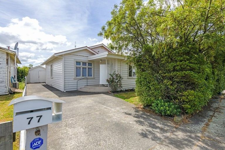 Photo of property in 77 Shamrock Street, Takaro, Palmerston North, 4412