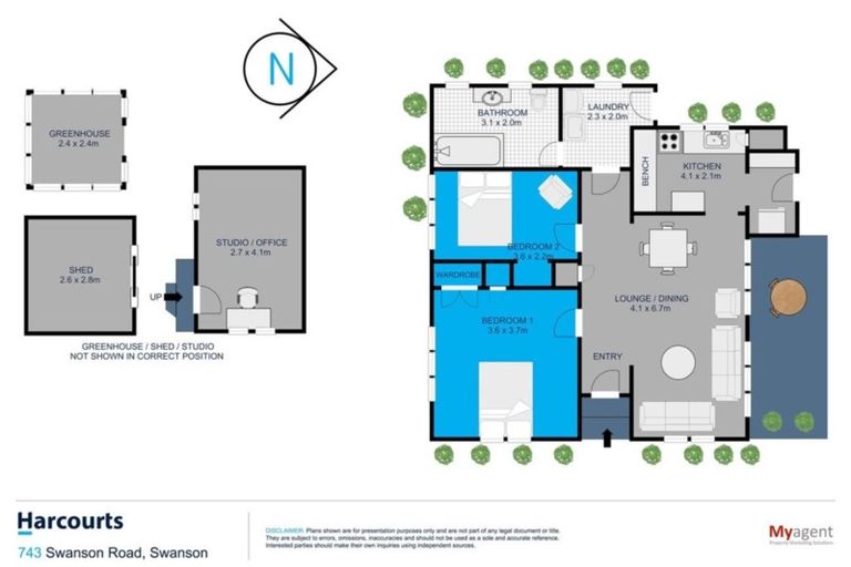 Photo of property in 743 Swanson Road, Swanson, Auckland, 0612