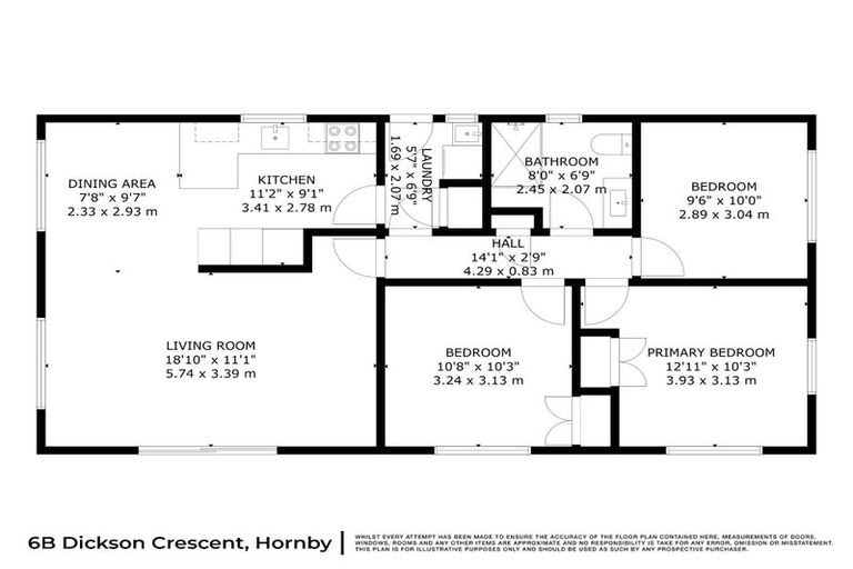 Photo of property in 6b Dickson Crescent, Hornby, Christchurch, 8042