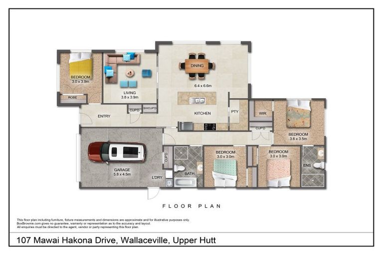 Photo of property in 107 Mawai Hakona Drive, Wallaceville, Upper Hutt, 5018