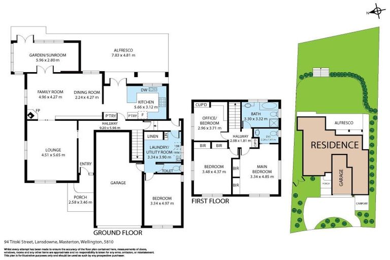 Photo of property in 94 Titoki Street, Lansdowne, Masterton, 5810