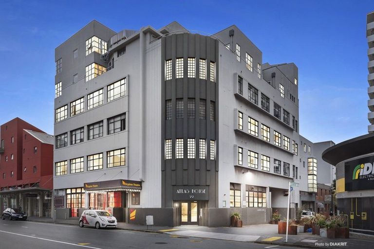 Photo of property in Atlas House, 12/22 Ghuznee Street, Te Aro, Wellington, 6011
