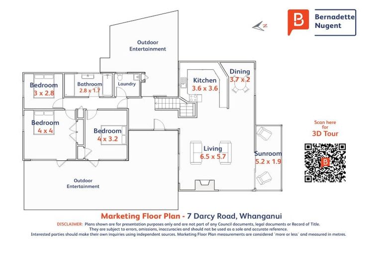 Photo of property in 7 D'arcy Road, Bastia Hill, Whanganui, 4500