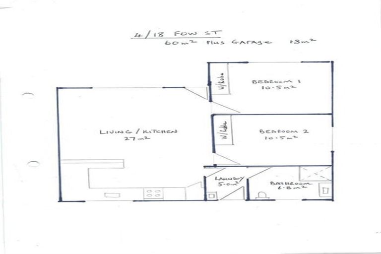 Photo of property in 4/18 Fow Street, Hamilton Central, Hamilton, 3204