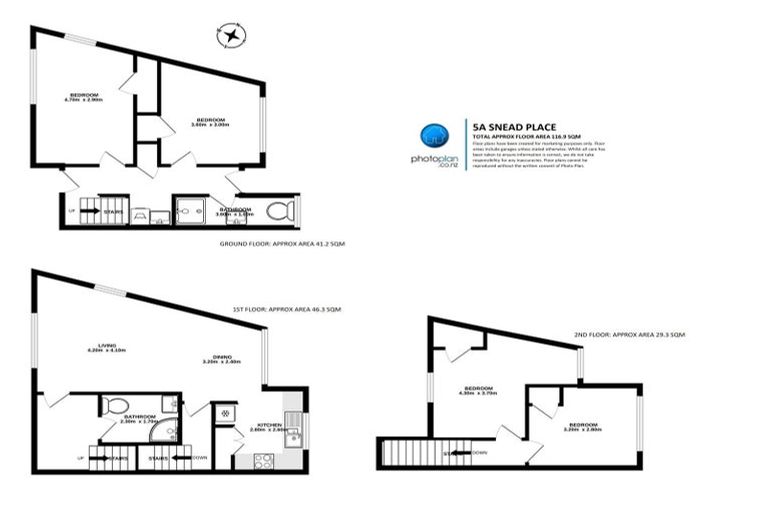 Photo of property in 5a Snead Place, Hamilton East, Hamilton, 3216