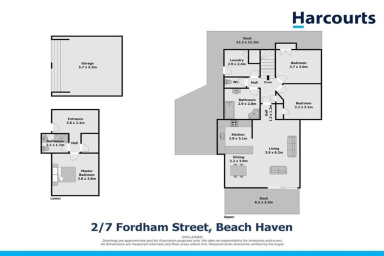Photo of property in 2/7 Fordham Street, Beach Haven, Auckland, 0626