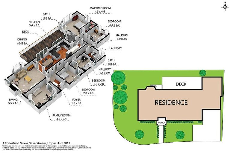 Photo of property in 1 Ecclesfield Grove, Silverstream, Upper Hutt, 5019