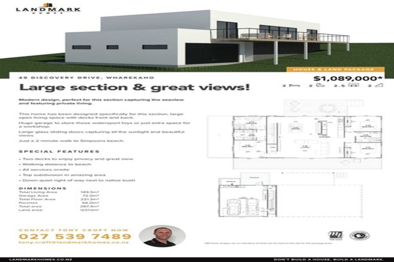 Photo of property in 49 Discovery Drive, Wharekaho, Whitianga, 3510