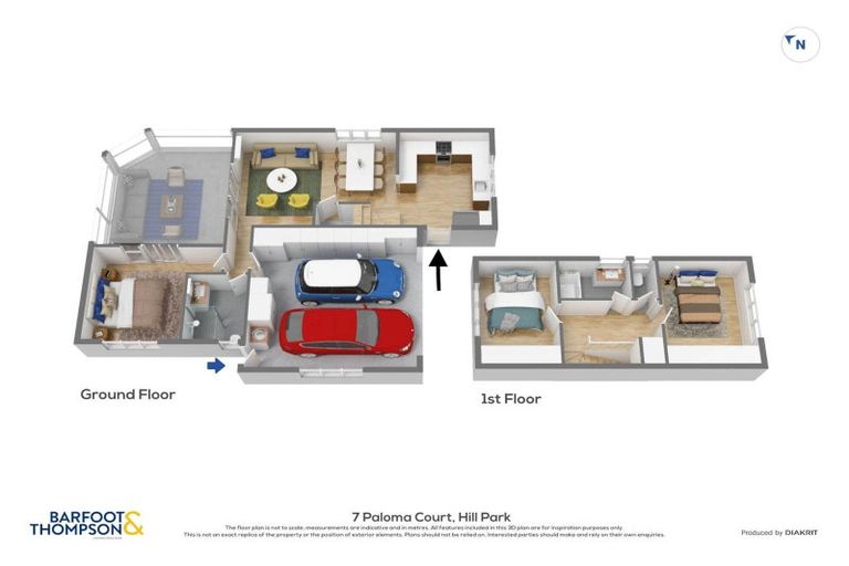 Photo of property in 7 Paloma Court, Hillpark, Auckland, 2102