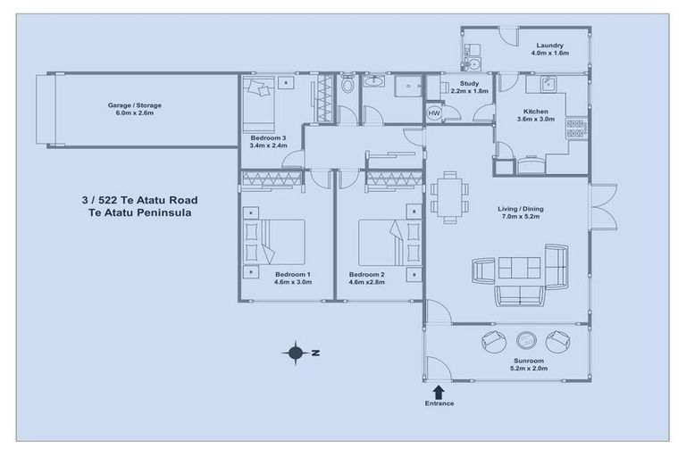 Photo of property in 3/522 Te Atatu Road, Te Atatu Peninsula, Auckland, 0610