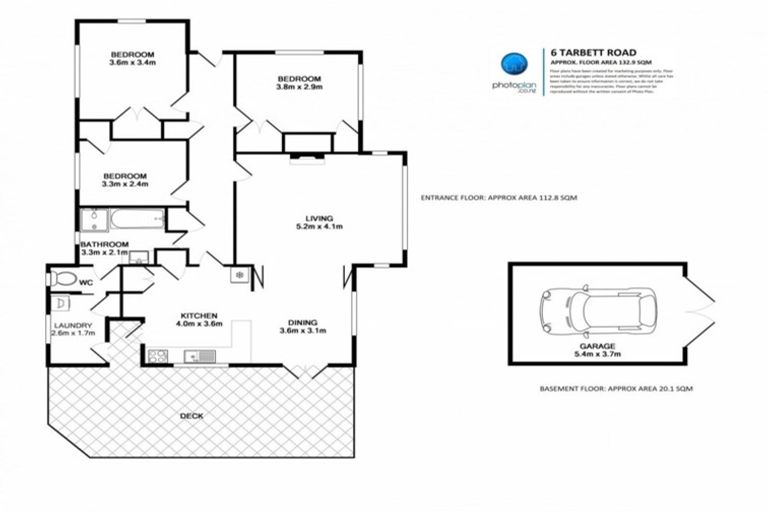 Photo of property in 6 Tarbett Road, Hillcrest, Hamilton, 3216