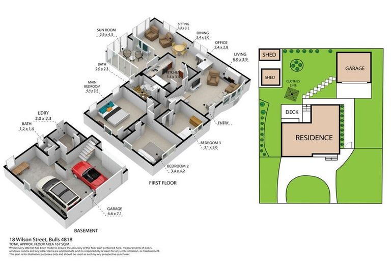 Photo of property in 18 Wilson Street, Bulls, 4818