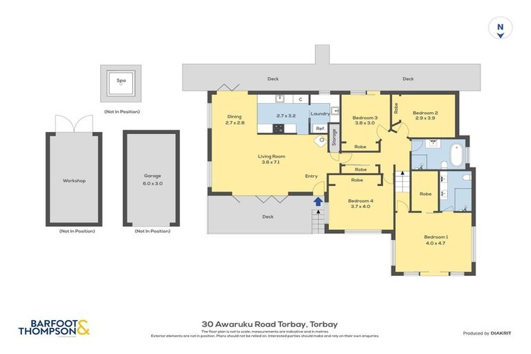 Photo of property in 30 Awaruku Road, Torbay, Auckland, 0630