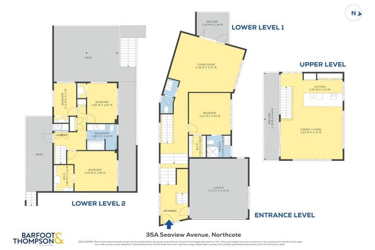 Photo of property in 35a Seaview Avenue, Northcote, Auckland, 0627