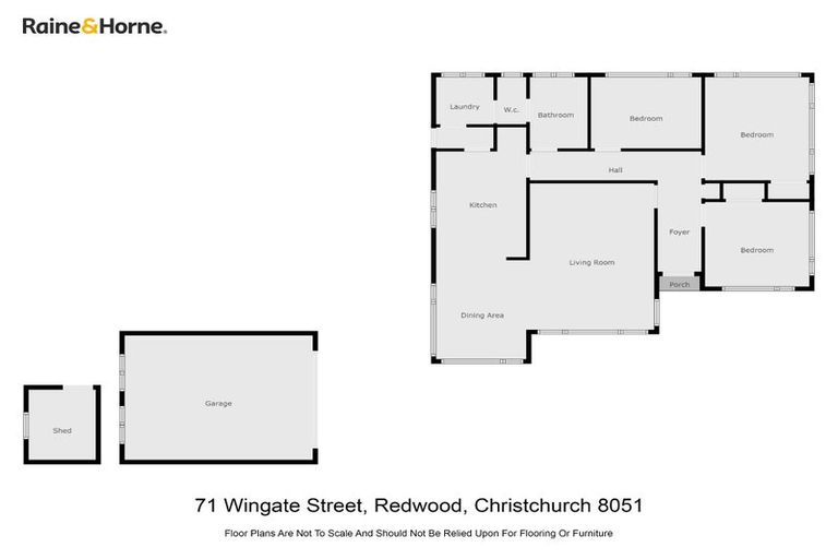 Photo of property in 71 Wingate Street, Redwood, Christchurch, 8051
