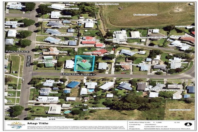 Photo of property in 6 Einstein Street, Outer Kaiti, Gisborne, 4010