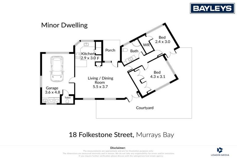 Photo of property in 18 Folkestone Street, Murrays Bay, Auckland, 0630