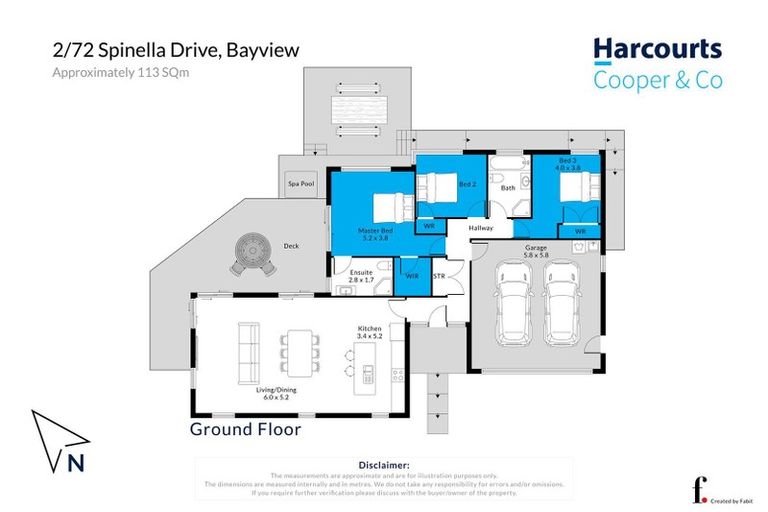 Photo of property in 2/72 Spinella Drive, Bayview, Auckland, 0629