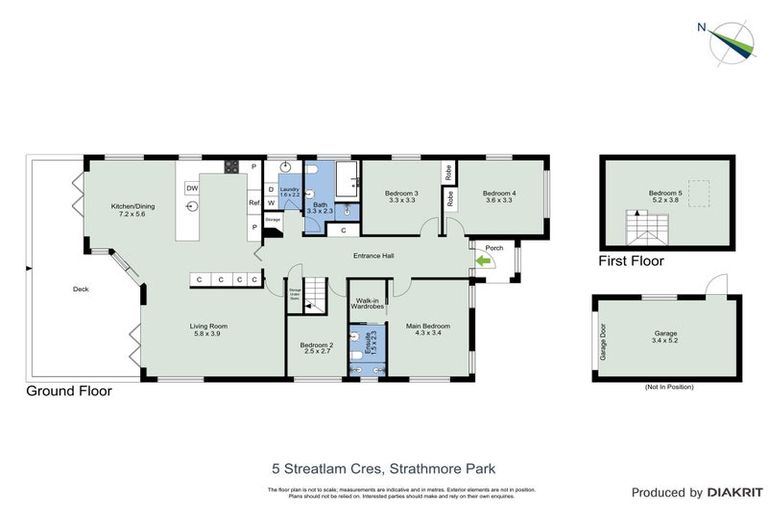 Photo of property in 5 Streatlam Crescent, Strathmore Park, Wellington, 6022