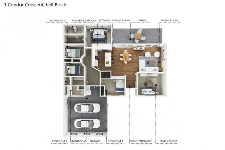 Photo of property in 1 Condor Crescent, Waiwhakaiho, New Plymouth, 4312