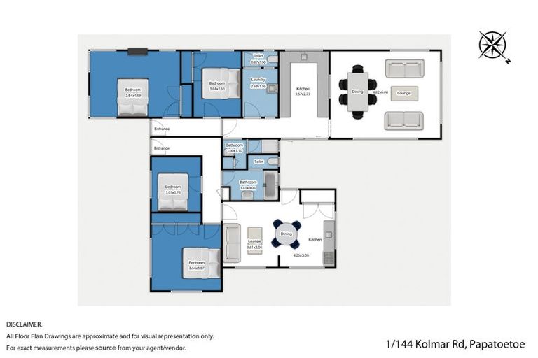 Photo of property in 1-2/144 Kolmar Road, Papatoetoe, Auckland, 2025