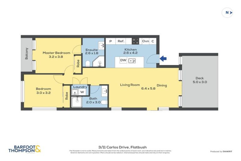 Photo of property in 23/11 Carlos Drive, Flat Bush, Auckland, 2016