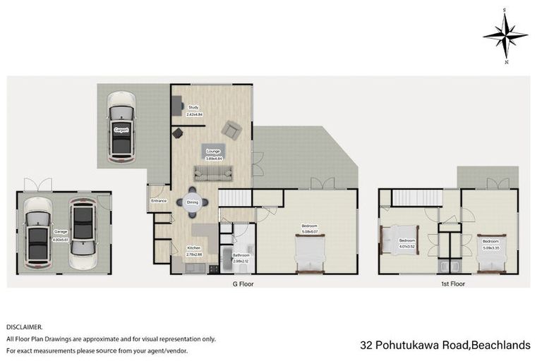 Photo of property in 32 Pohutukawa Road, Beachlands, Auckland, 2018