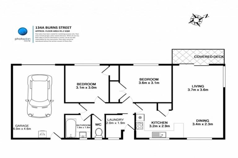 Photo of property in 134a Burns Street, Leamington, Cambridge, 3432