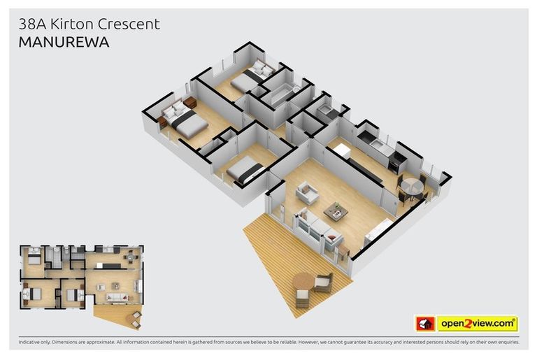 Photo of property in 1/38 Kirton Crescent, Manurewa, Auckland, 2102