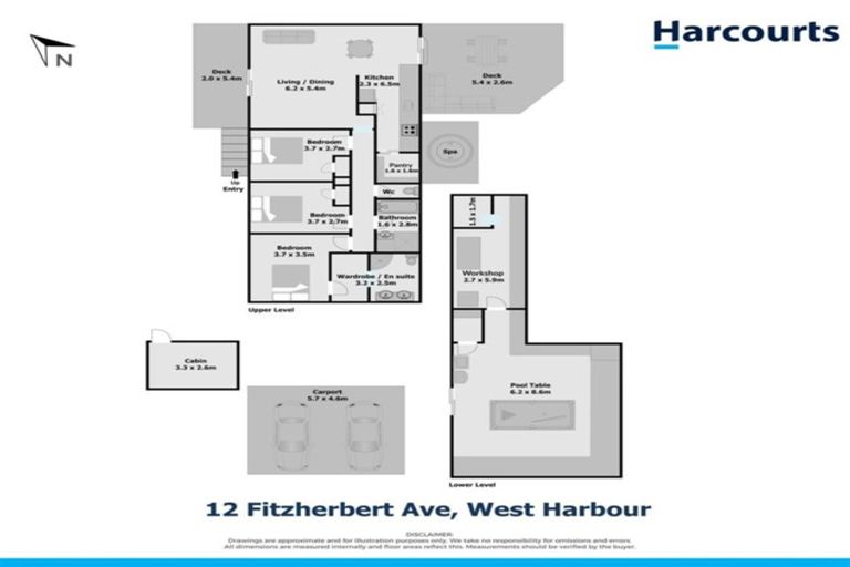 Photo of property in 12 Fitzherbert Avenue, West Harbour, Auckland, 0618