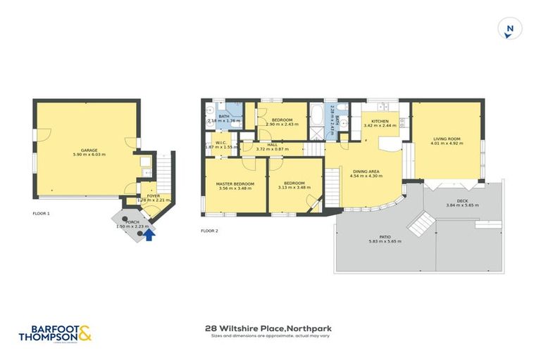 Photo of property in 1/28 Wiltshire Place, Somerville, Auckland, 2014