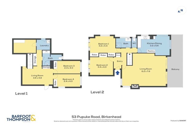 Photo of property in 53 Pupuke Road, Birkenhead, Auckland, 0627