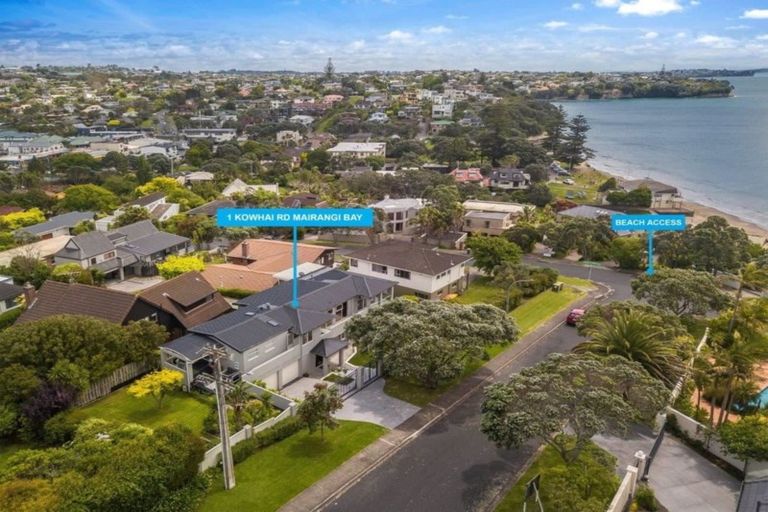 Photo of property in 1 Kowhai Road, Mairangi Bay, Auckland, 0630