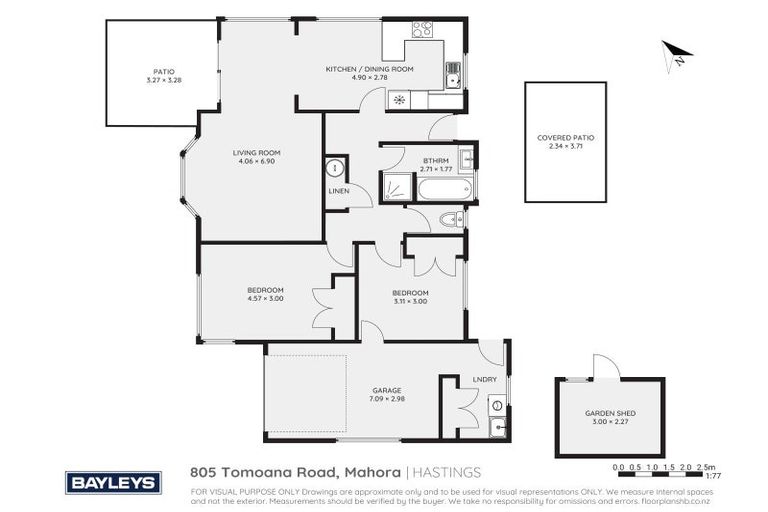Photo of property in 805 Tomoana Road, Mahora, Hastings, 4120