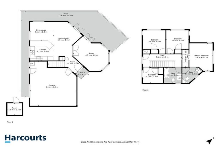 Photo of property in 2/14 Mossop Rise, Glenfield, Auckland, 0629