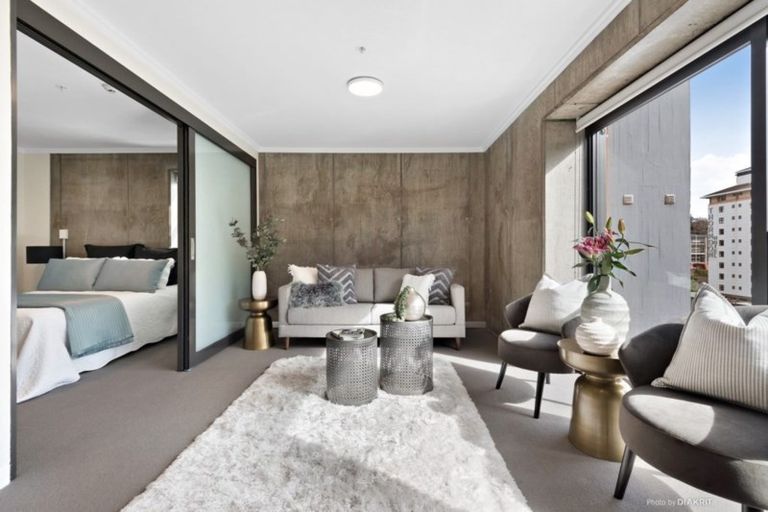 Photo of property in Frame Apartments, 502/111 Molesworth Street, Thorndon, Wellington, 6011