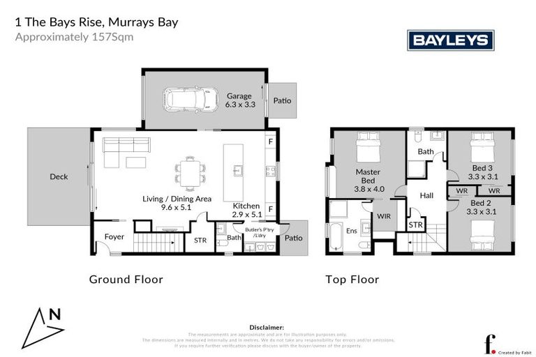 Photo of property in 1 The Bays Rise, Murrays Bay, Auckland, 0630