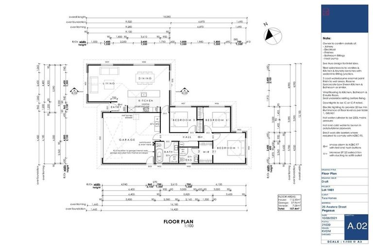 Photo of property in 26 Awatere Street, Pegasus, 7612