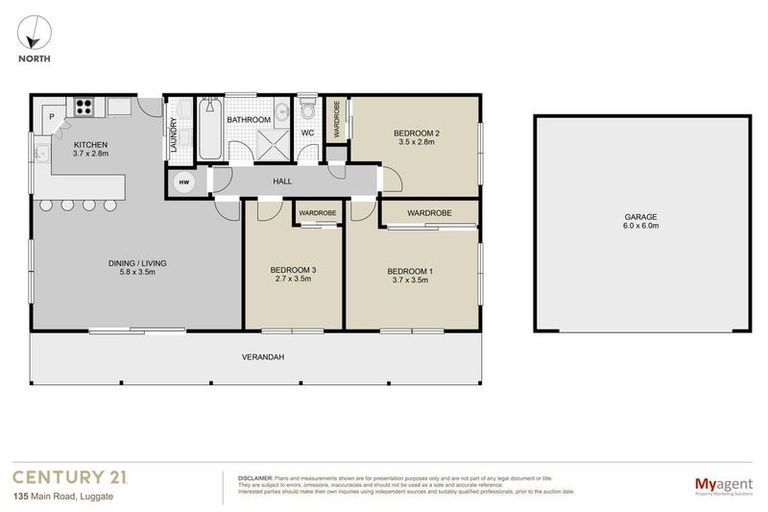 Photo of property in 135 Main Road, Luggate, Cromwell, 9383