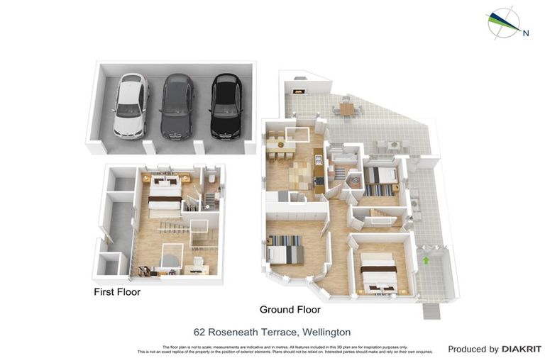 Photo of property in 62 Roseneath Terrace, Roseneath, Wellington, 6011