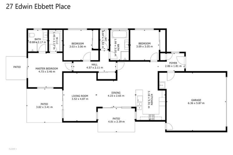 Photo of property in 27 Edwin Ebbett Place, Wigram, Christchurch, 8025