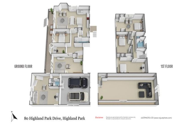 Photo of property in 80 Highland Park Drive, Highland Park, Auckland, 2010