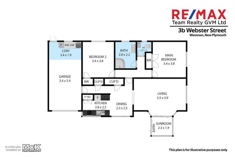 Photo of property in 3 Webster Street, Westown, New Plymouth, 4310