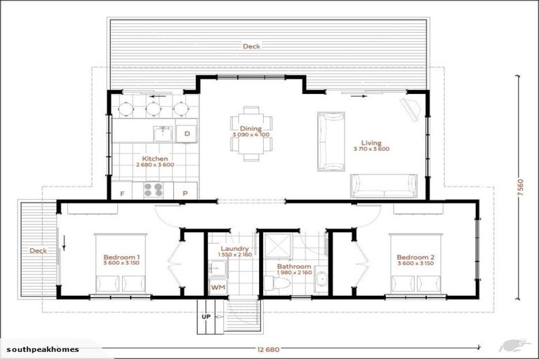 Photo of property in 34 Eastons Road, Westport, 7825