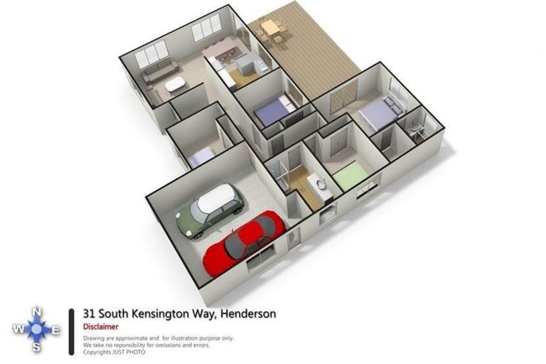 Photo of property in 31 South Kensington Way, Henderson, Auckland, 0612