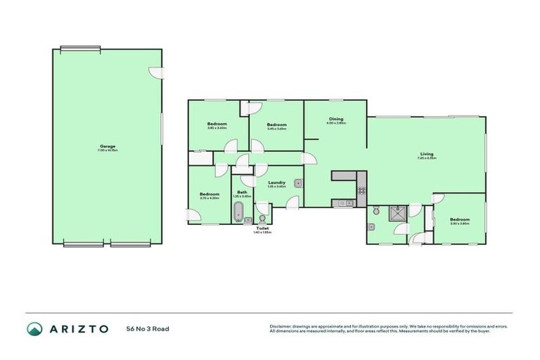 Photo of property in 56 No 3 Road, Te Puke, 3183