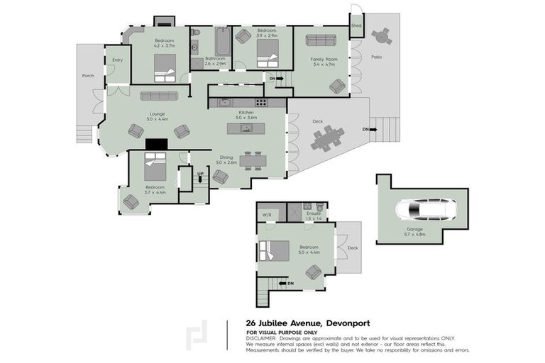 Photo of property in 26 Jubilee Avenue, Devonport, Auckland, 0624