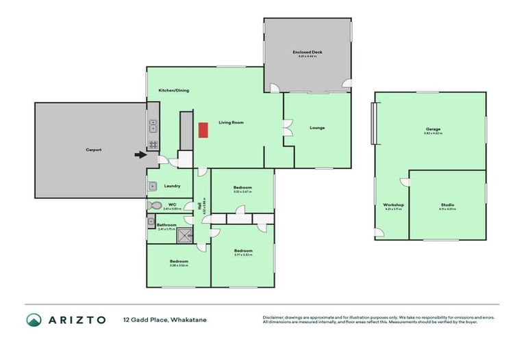 Photo of property in 12 Gadd Place, Whakatane, 3120